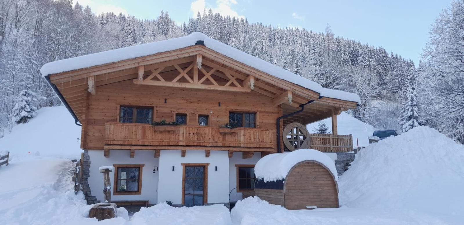 Riedlfeld Chalet Dienten am Hochkönig Dış mekan fotoğraf